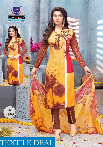 Arihant Lassa Bombay Karachi Style Vol-4 Wholesale Low Range Dress For Re-seller