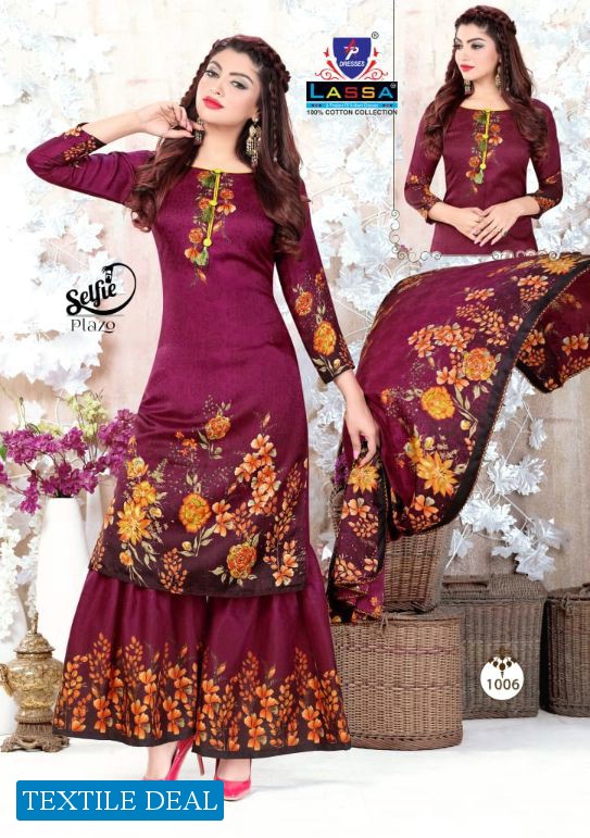Arihant lassa Selfie Plazo Online Shopping Plazo Style Dress material