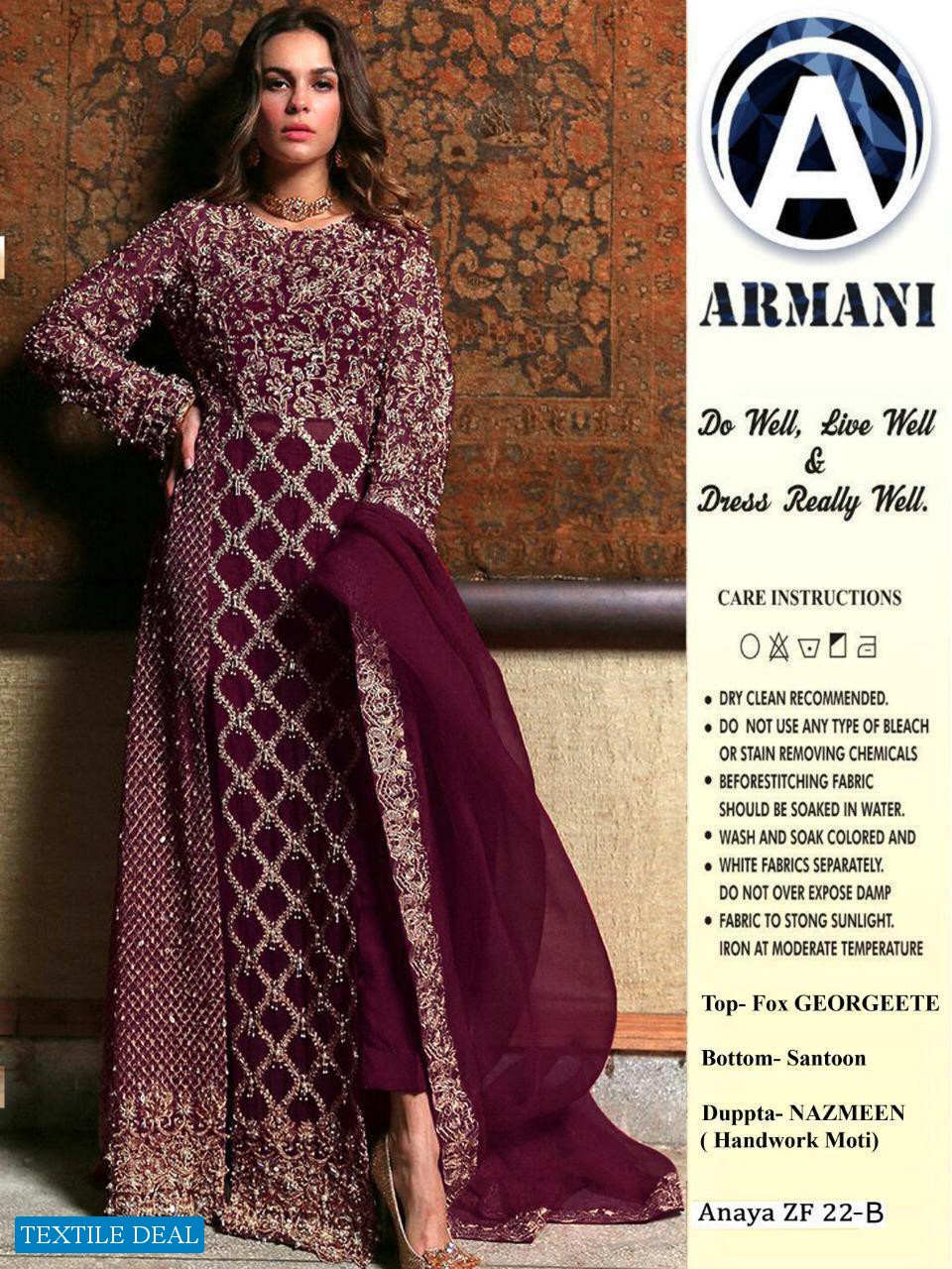 Armani Primsha 06 Wholesale Pakistani Salwar Kameez