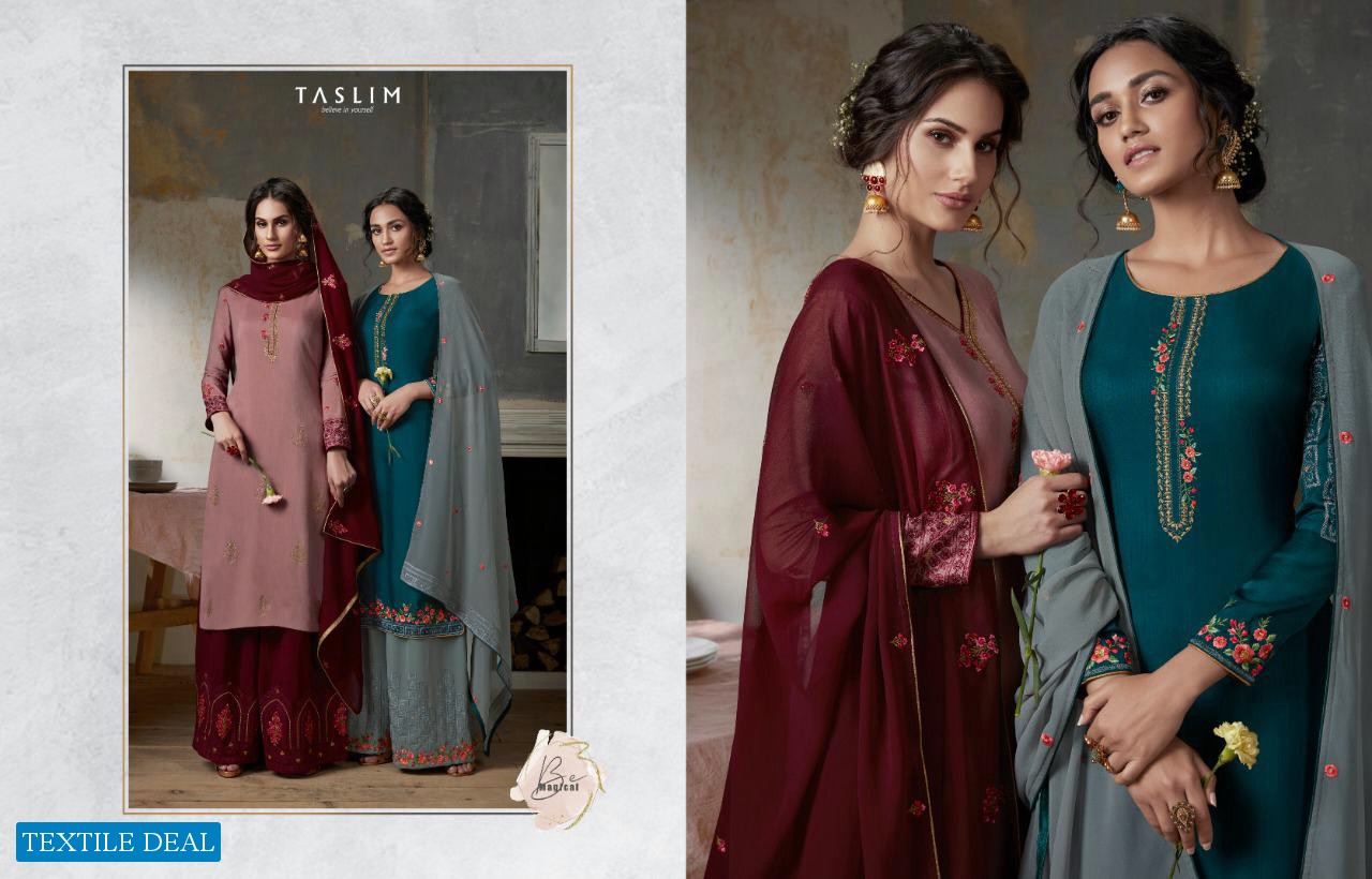 Arpan Taslim Gold Online Shopping Bulk Plazzo Salwar Suits
