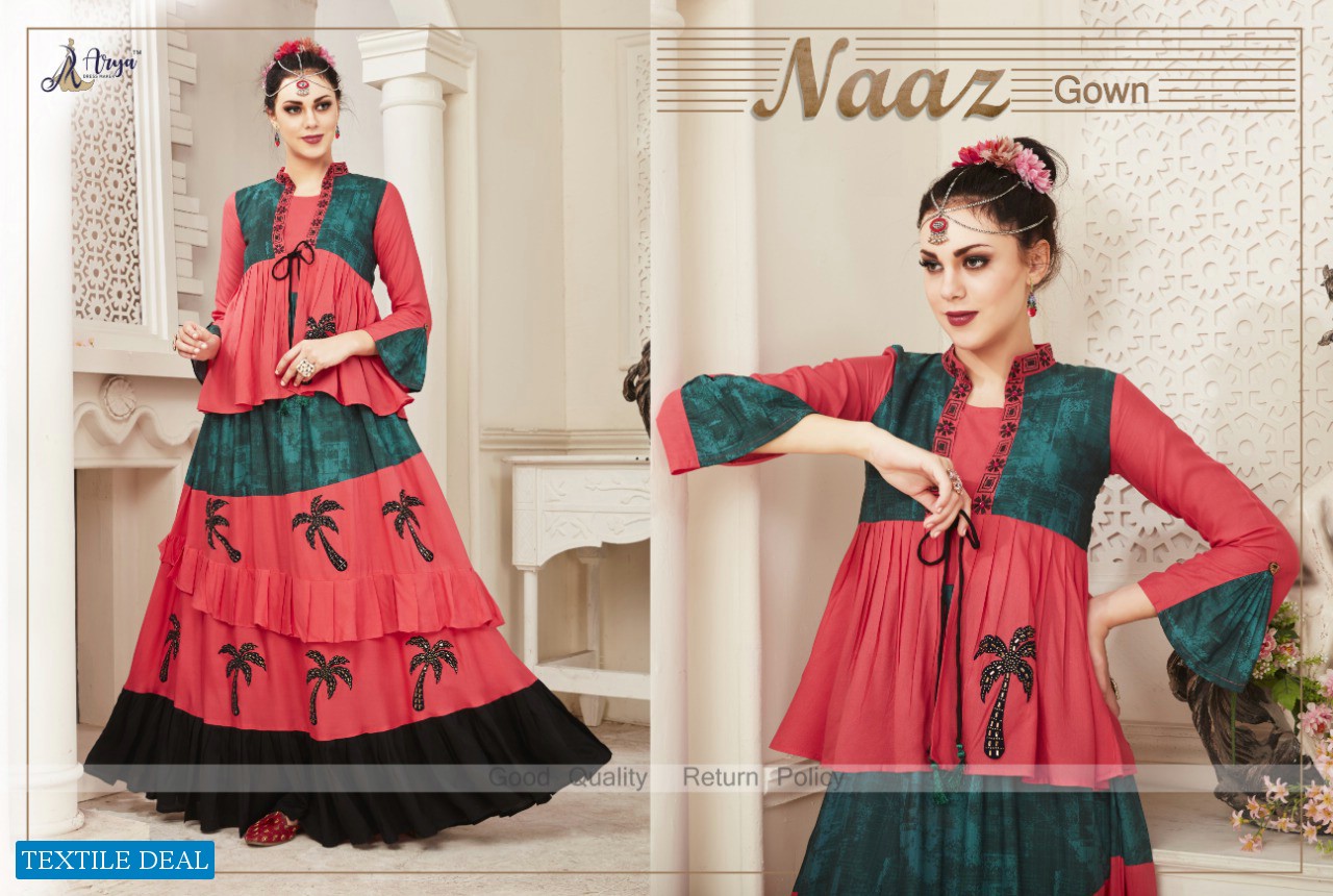 Arya Naaz Gown Wholesale Designer Gown Catalog