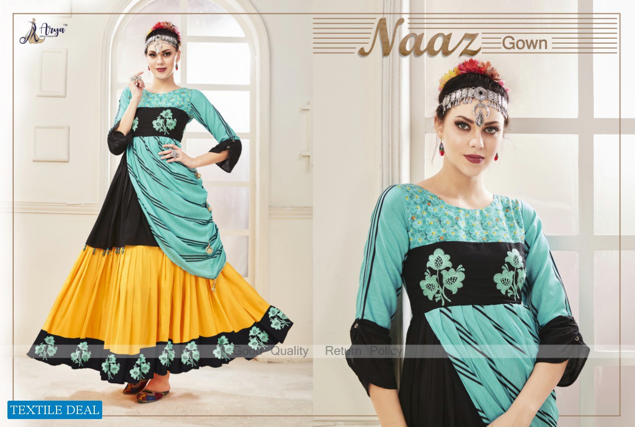 Arya Naaz Gown Wholesale Designer Gown Catalog