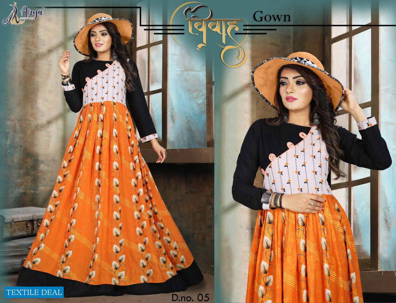 Arya Vivah Wholesale Shopping Woman Gowns