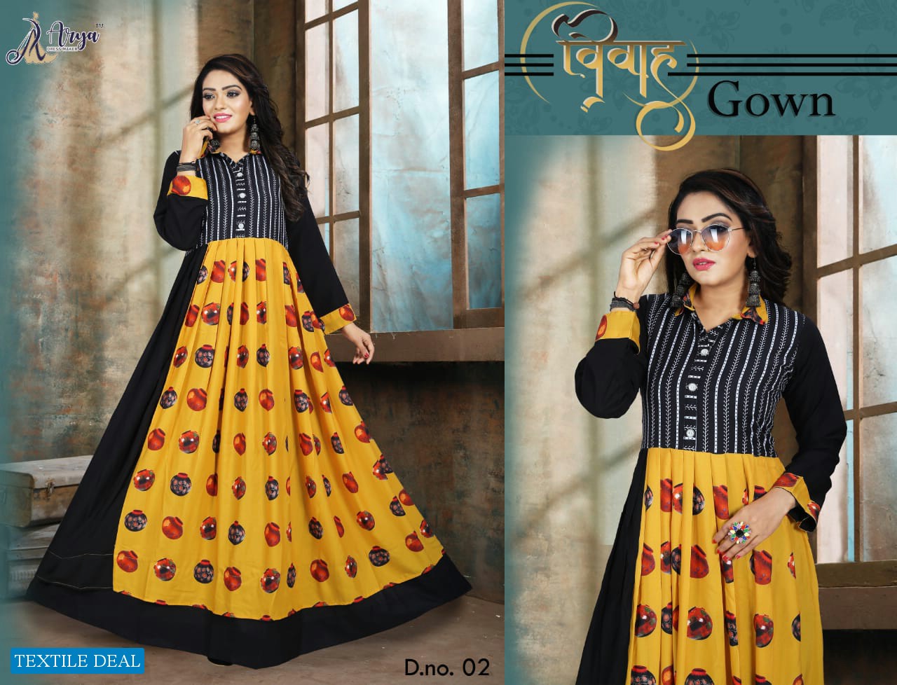 Arya Vivah Wholesale Shopping Woman Gowns