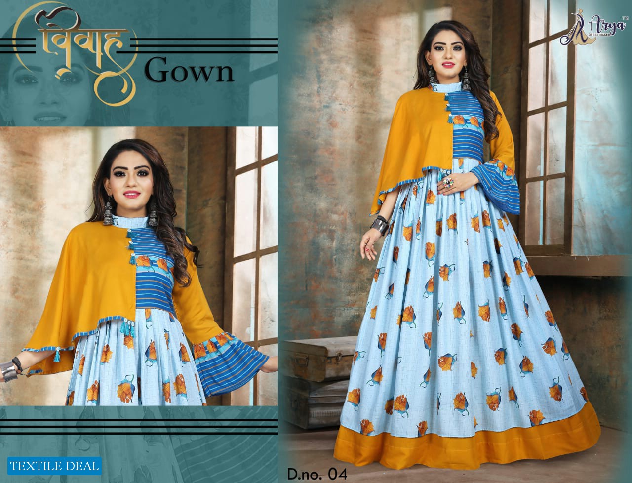 Arya Vivah Wholesale Shopping Woman Gowns