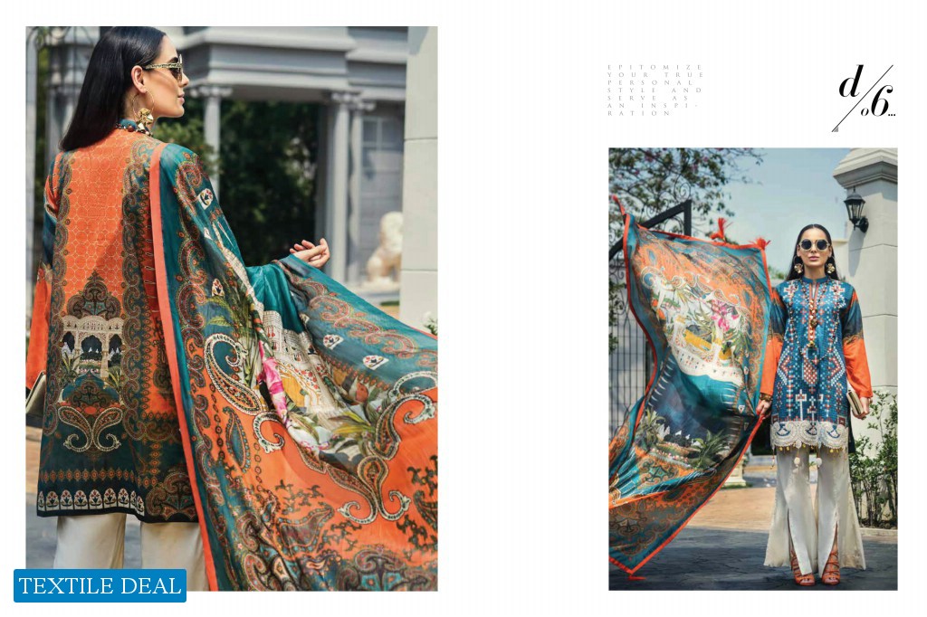 Auj Fleur Deluxe Luxury Pakistani Salwar Kameez Collection