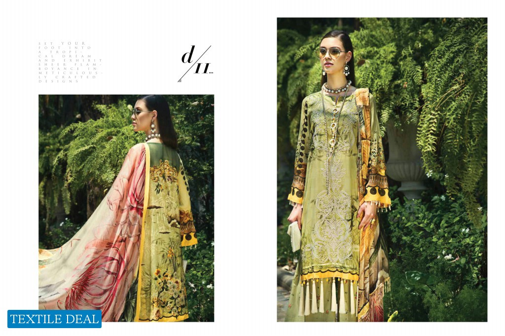 Auj Fleur Deluxe Luxury Pakistani Salwar Kameez Collection
