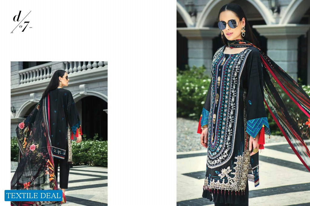 Auj Fleur Deluxe Luxury Pakistani Salwar Kameez Collection