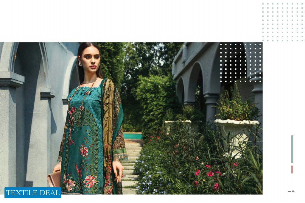 Auj Fleur Deluxe Luxury Pakistani Salwar Kameez Collection