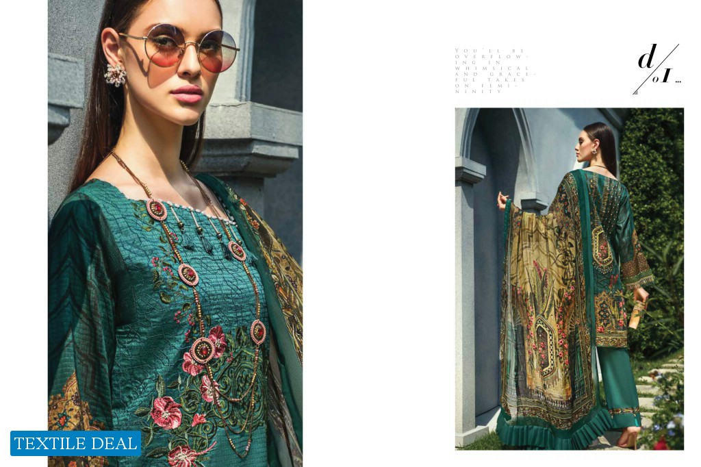 Auj Fleur Deluxe Luxury Pakistani Salwar Kameez Collection