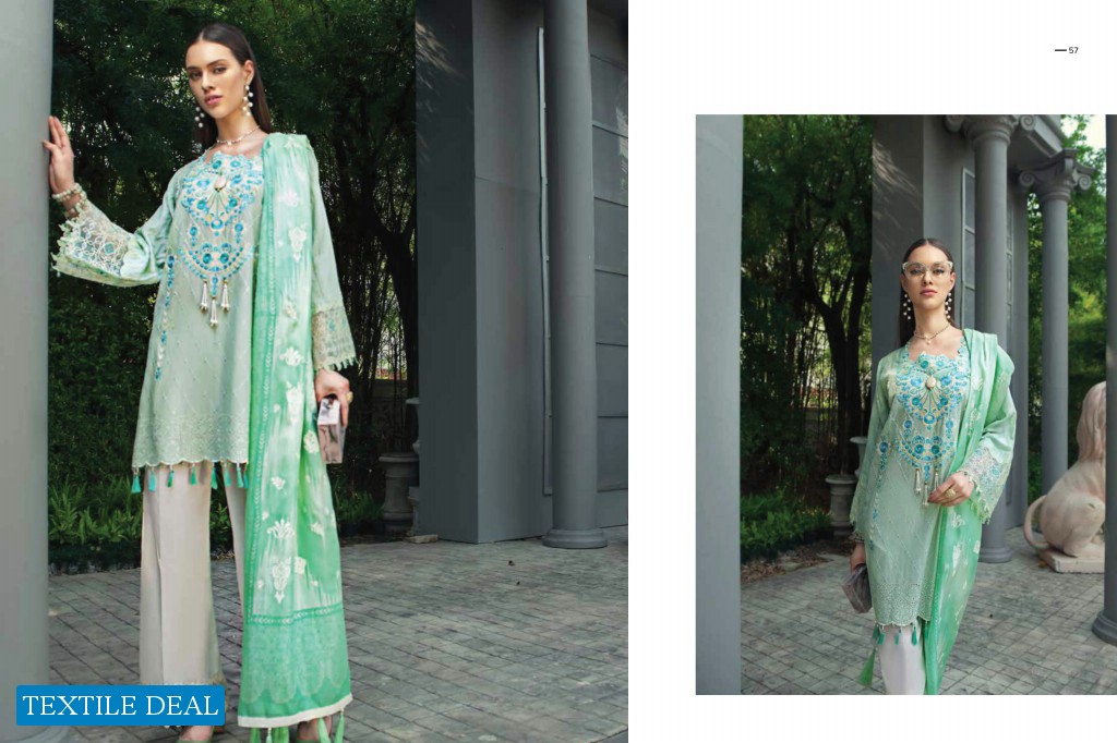 Auj Fleur Deluxe Luxury Pakistani Salwar Kameez Collection