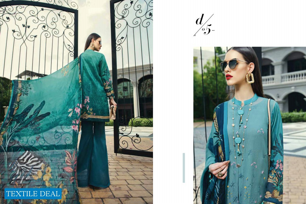 Auj Fleur Deluxe Luxury Pakistani Salwar Kameez Collection