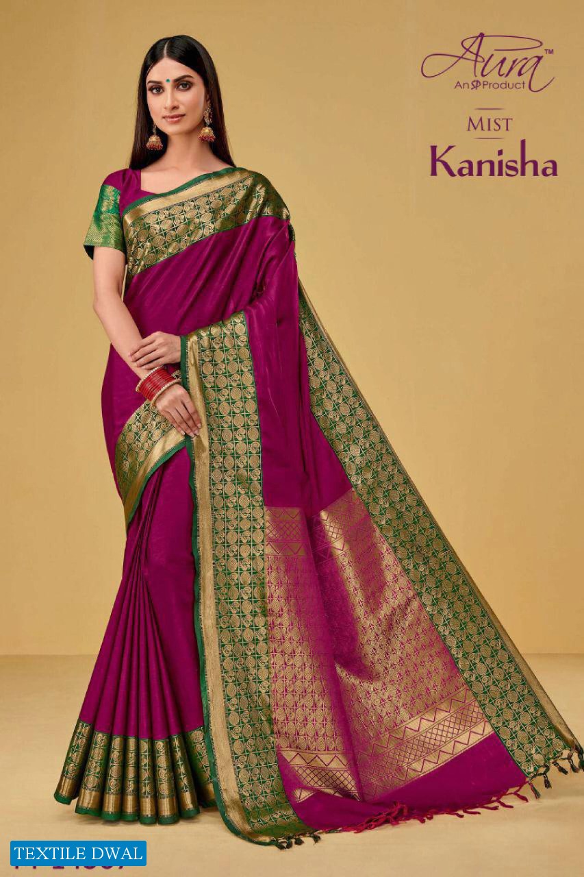 Aura Kanisha Wholesale Casual Shopping Indian Sarees