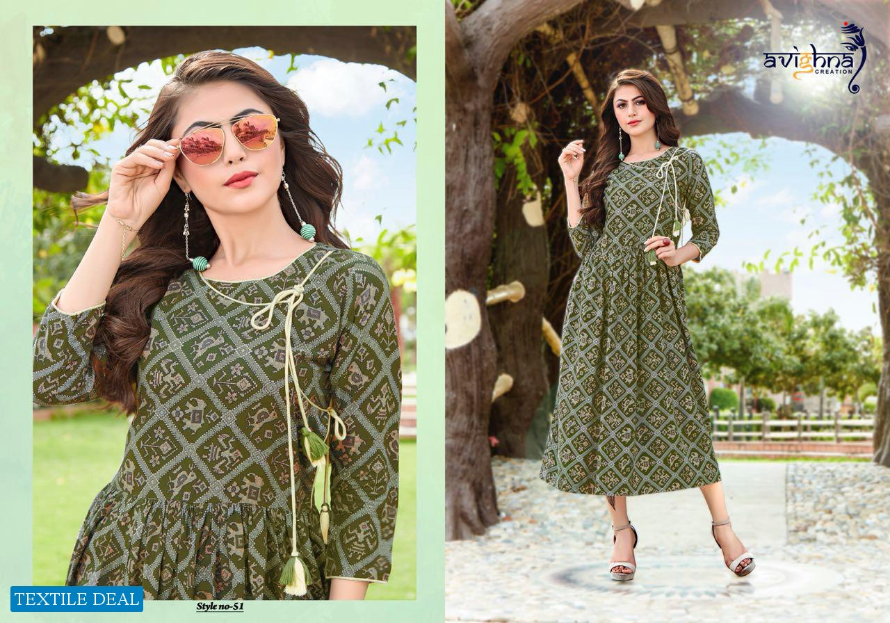 Avighna Navlika Vol-2 Wholesale Long Kurtis