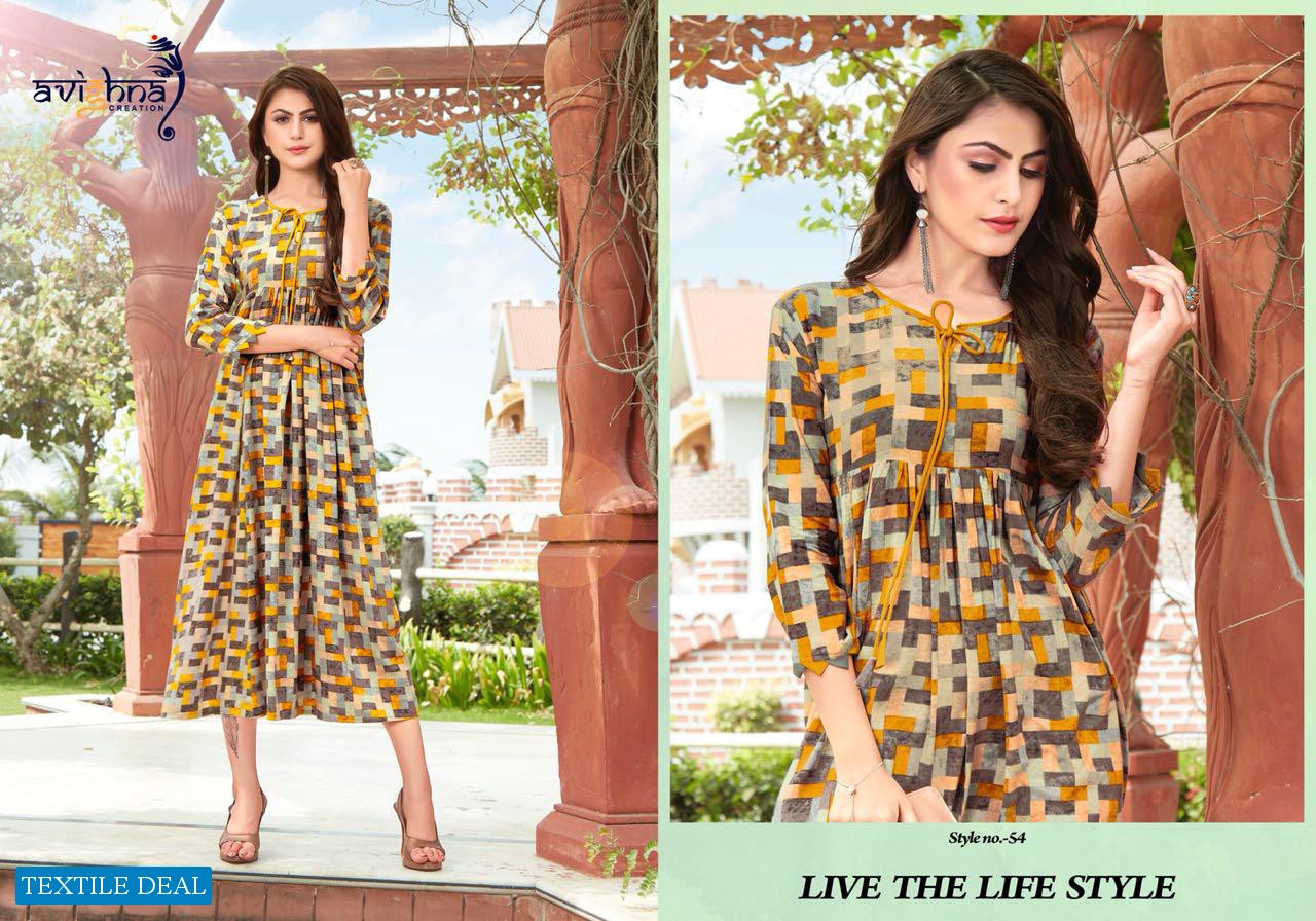 Avighna Navlika Vol-2 Wholesale Long Kurtis