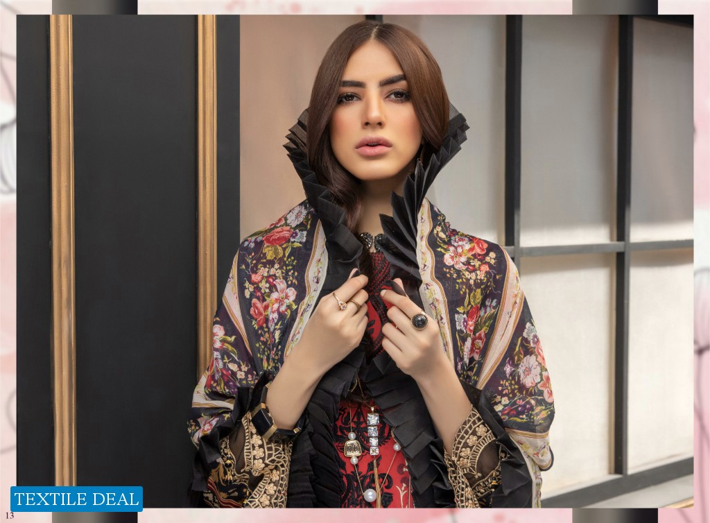 Azure Luxury Lawn Unstitched 3 piece Wholesale Pakistani Suits