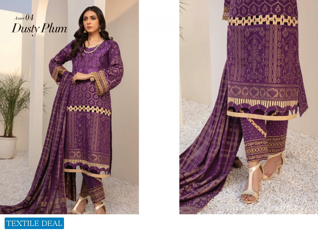 Azure Premium Festive Jacquard Collection Wholesale Pakistani Dress