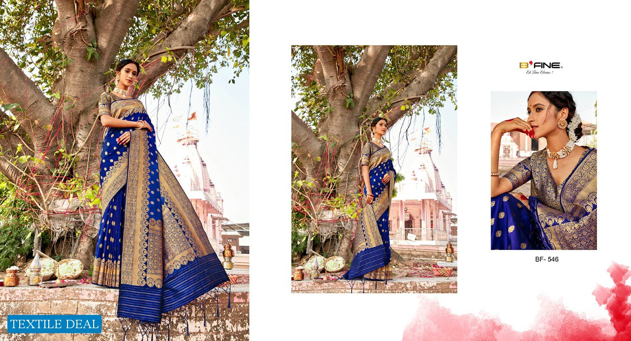 B FIne Art Of Varanasi Wholesale Banarasi Silk Ethnic Sarees