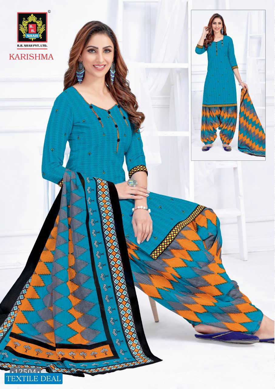 BB Shah Krishma Vol-6 Wholesale Printed Dress Material