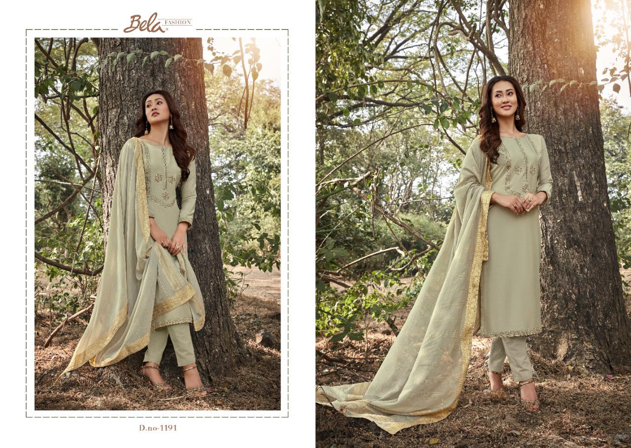 BELA LAUNCHING KARVAAN 1188-1194 SERIES HEAVY MUSLIN LOOKING PRETTY SALWAR SUIT