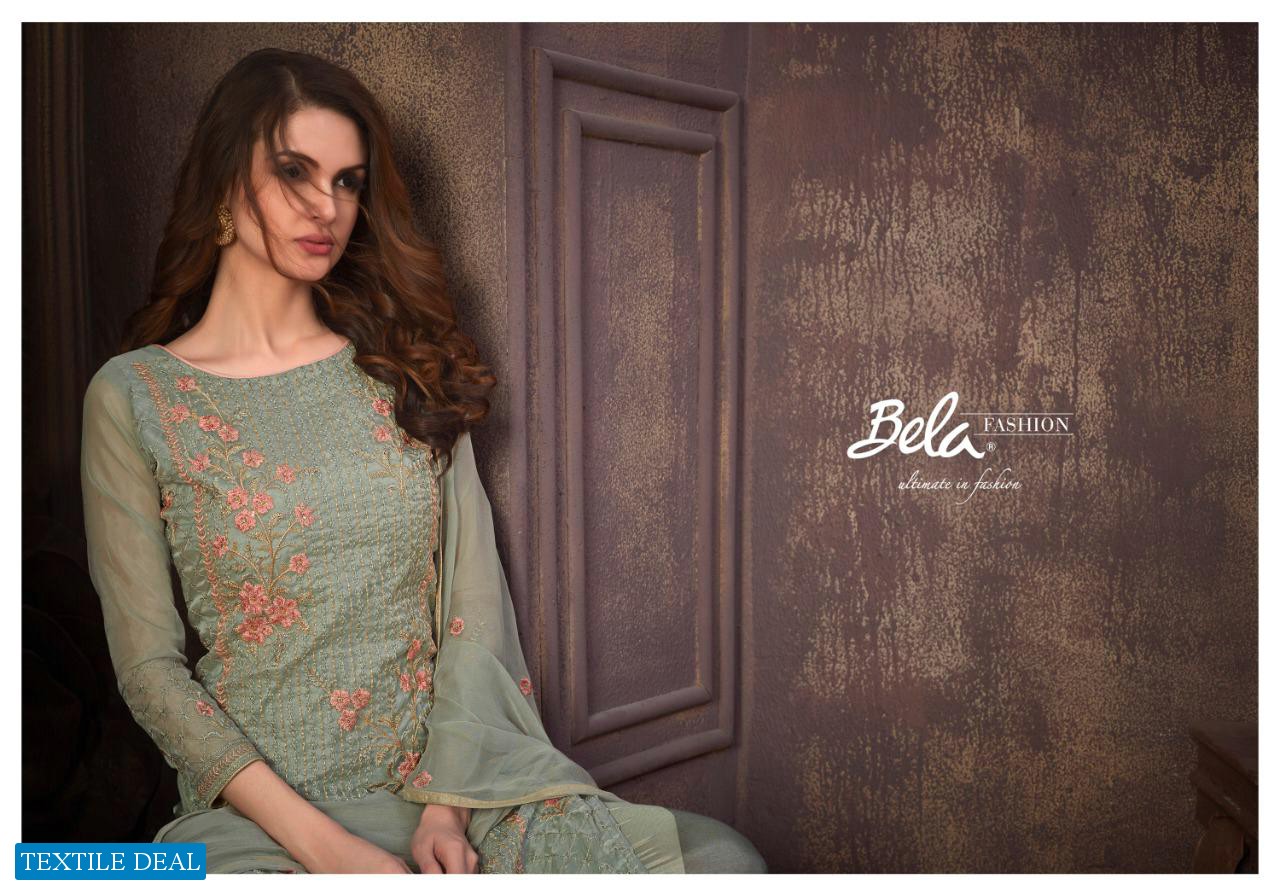 BELA SIGNATURE VOL 3 ORGANZA SALWAR KAMEEZ FOR PARTY WEAR