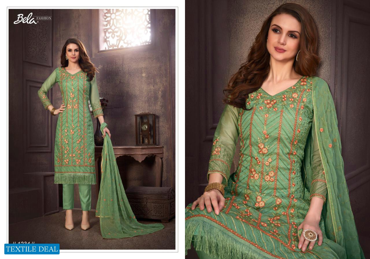 BELA SIGNATURE VOL 3 ORGANZA SALWAR KAMEEZ FOR PARTY WEAR
