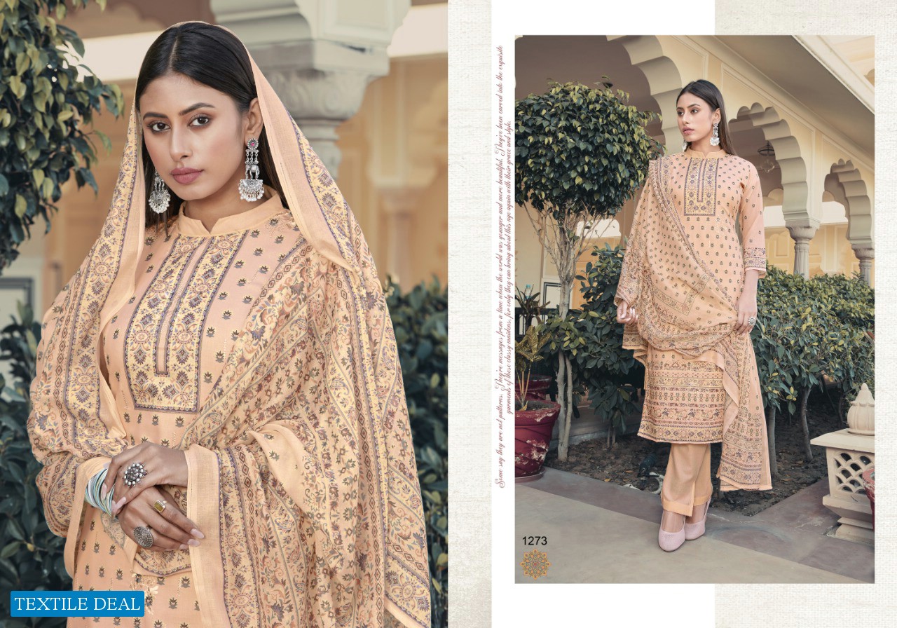 BIPSON ALFAAZ 1270-1273 SERIES COTTON SATIN FANCY DRESS MATERIALS