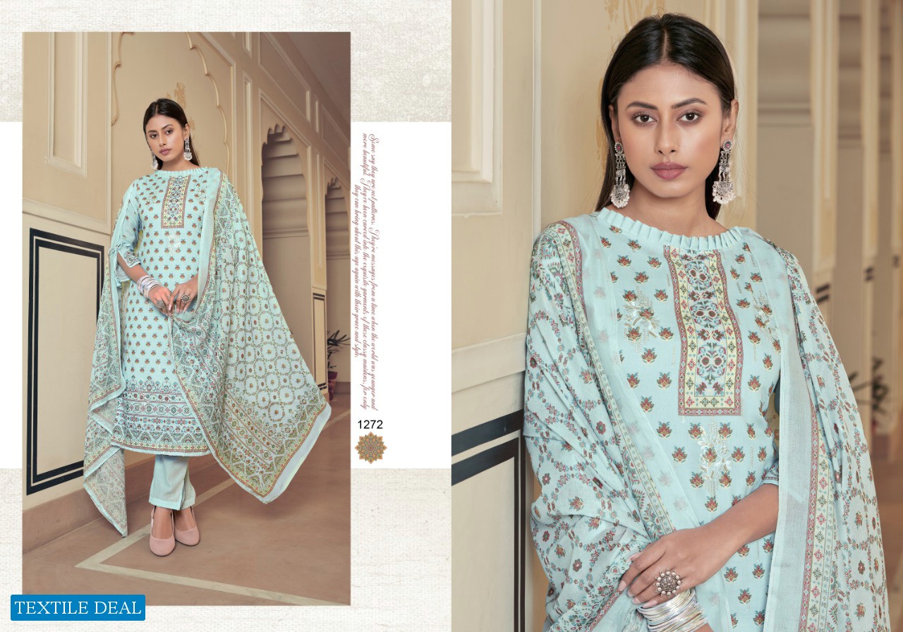 BIPSON ALFAAZ 1270-1273 SERIES COTTON SATIN FANCY DRESS MATERIALS