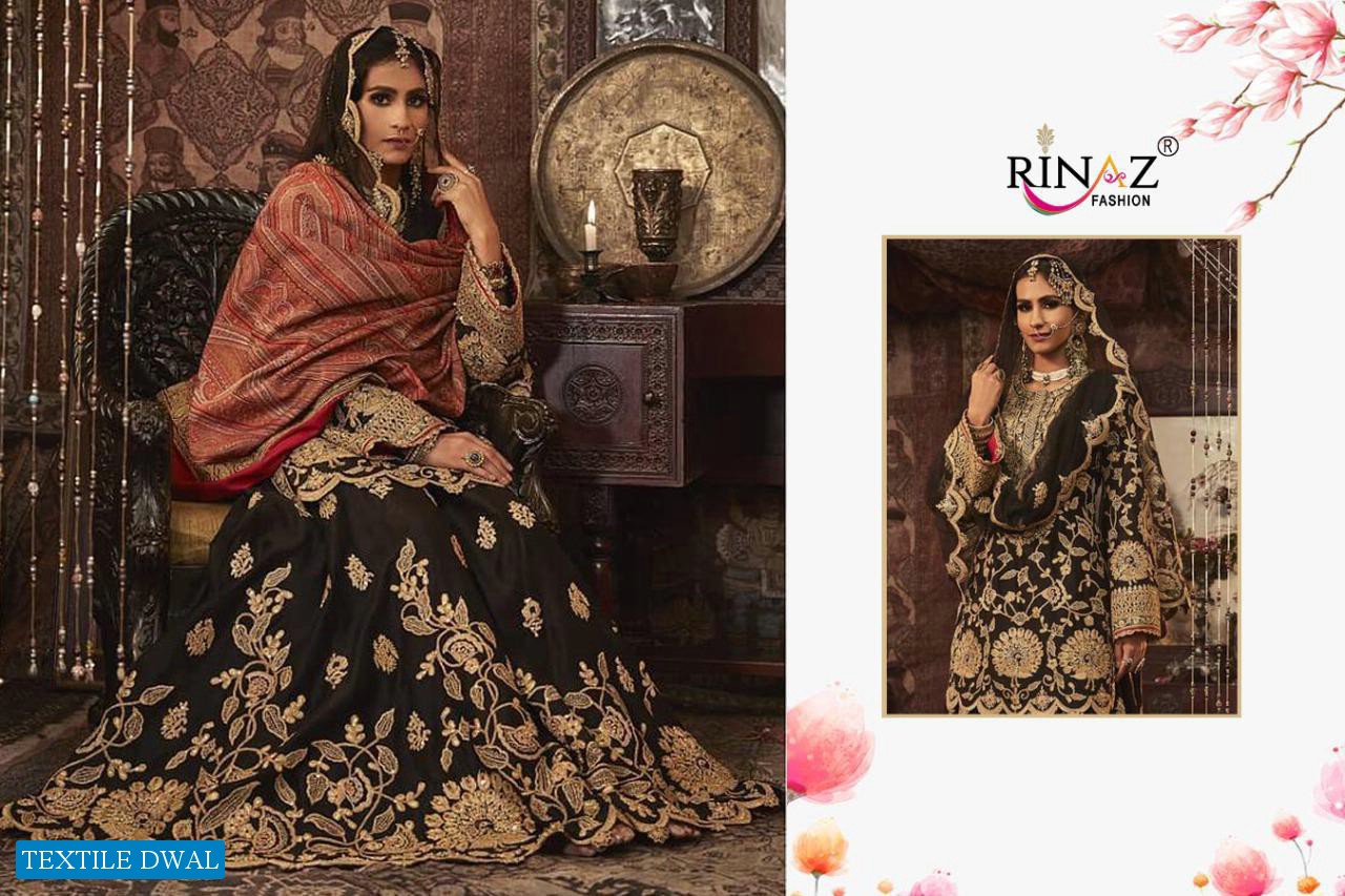 BRIDAL COLLECTION BY RINAZ GEORGETTE EMBROIDERY PAKISTANI DRESSES