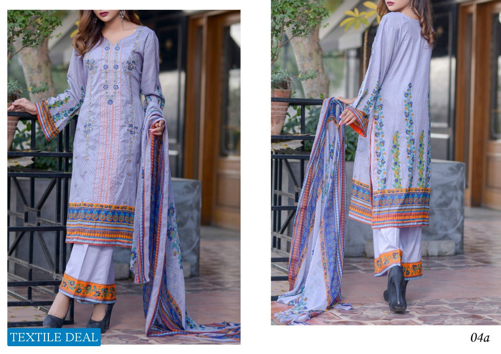 BS SIGNATURE EMBROIDERED LAWN COLLECTION VOL-1 by GM TEXTILES