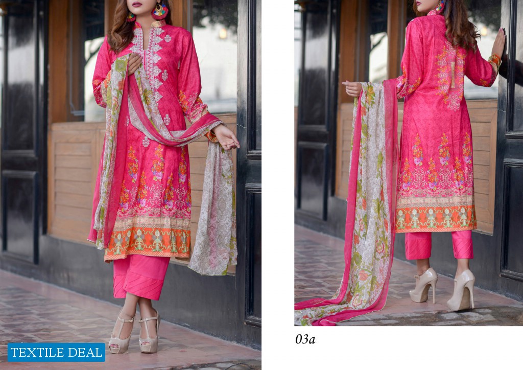 BS SIGNATURE EMBROIDERED LAWN COLLECTION VOL-1 by GM TEXTILES