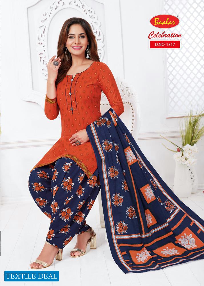 Baalar Celebration Patiyala Special Vol-13 Wholesale Dress Material