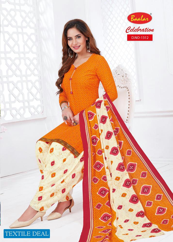 Baalar Celebration Patiyala Special Vol-13 Wholesale Dress Material