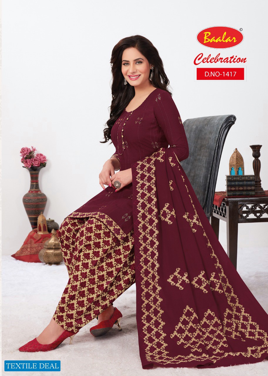 Baalar Celebration Patiyala Special Vol-14 Wholesale Dress Material
