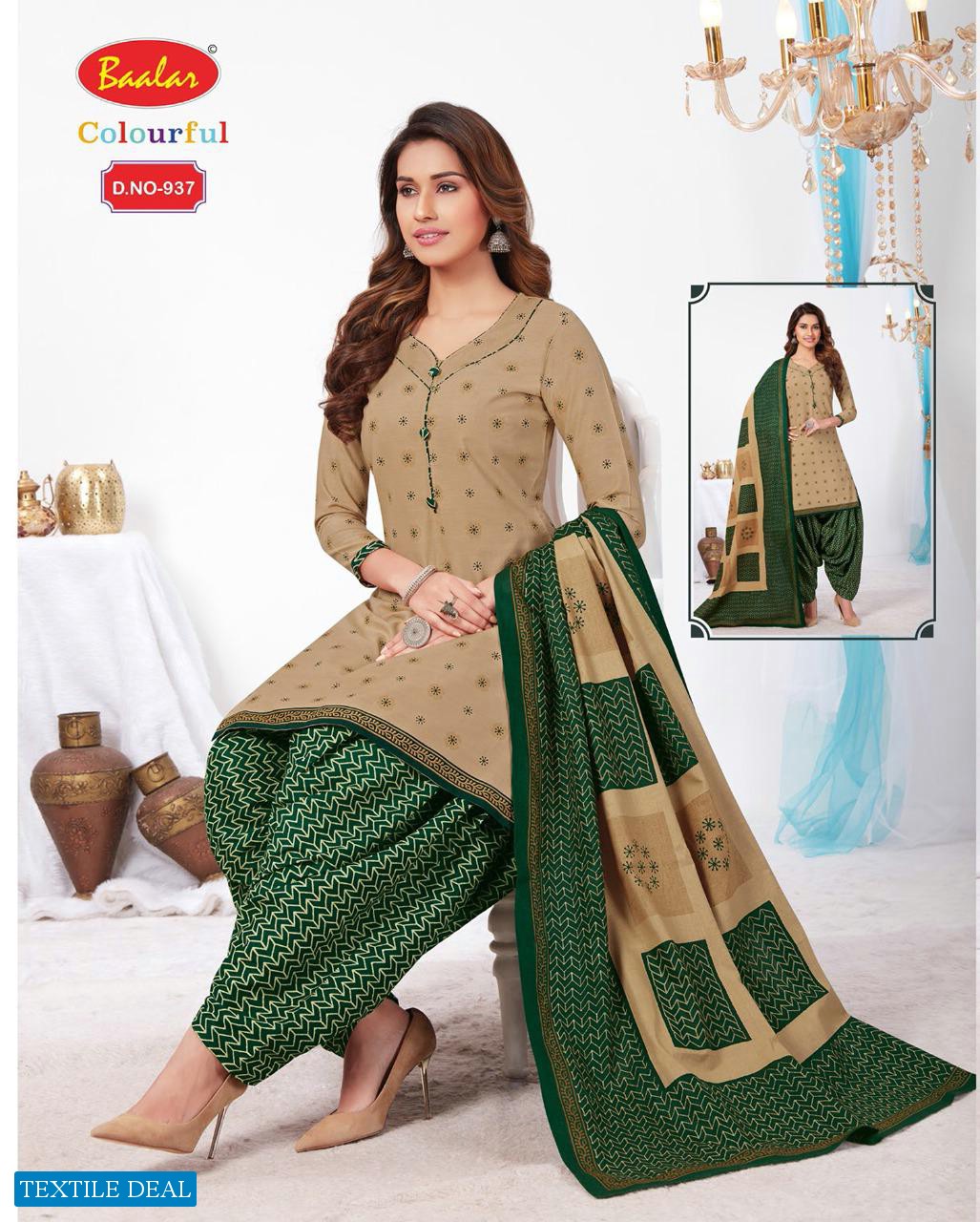 Baalar Colourful Vol-9 Wholesale Printed Formal Dress Material