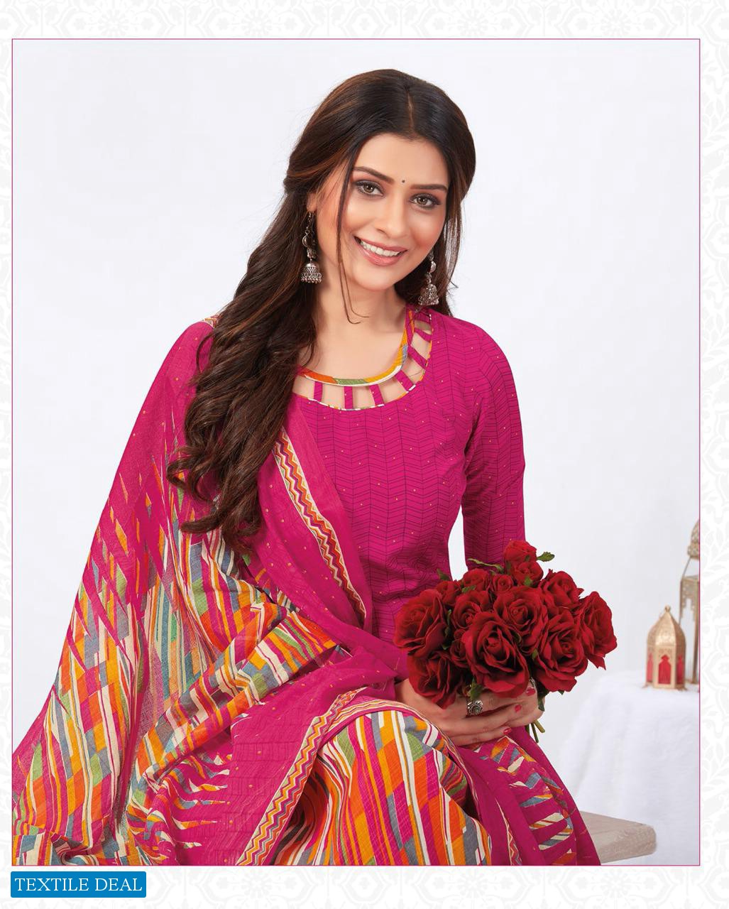 Baalar Colourful Vol-9 Wholesale Printed Formal Dress Material