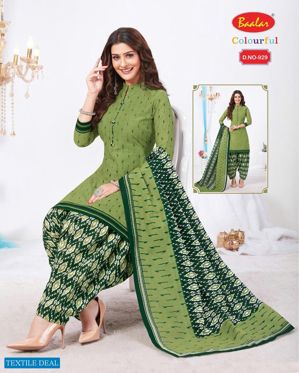 Baalar Colourful Vol-9 Wholesale Printed Formal Dress Material