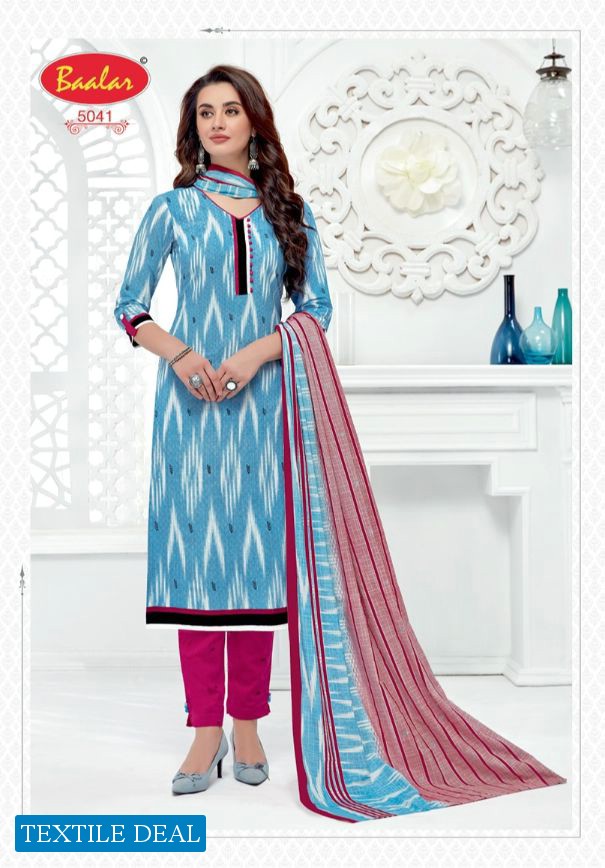 Baalar Zaara Vol-5 Wholesale Un Stitched Dress Material