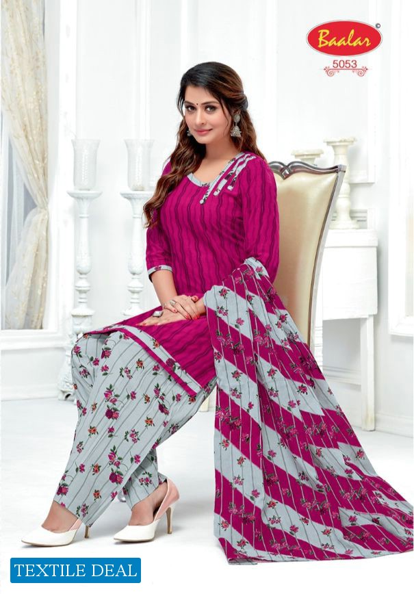 Baalar Zaara Vol-5 Wholesale Un Stitched Dress Material