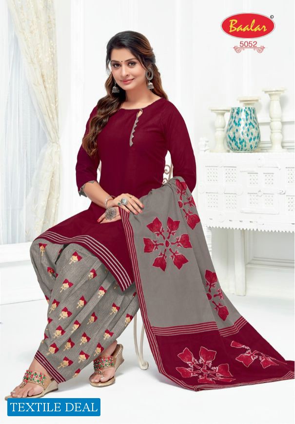 Baalar Zaara Vol-5 Wholesale Un Stitched Dress Material