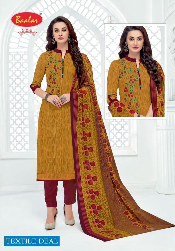 Baalar Zaara Vol-5 Wholesale Un Stitched Dress Material