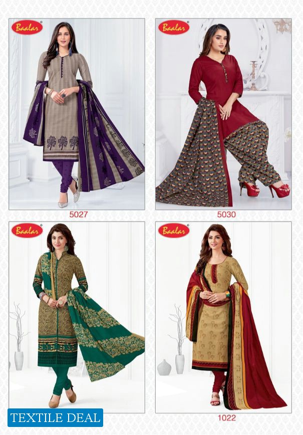 Baalar Zaara Vol-5 Wholesale Un Stitched Dress Material