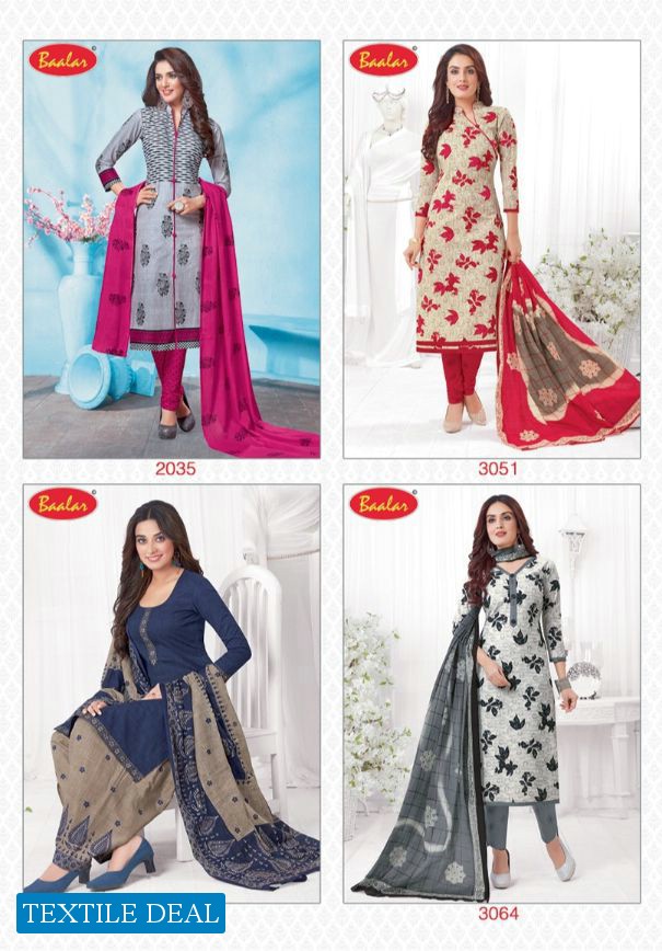 Baalar Zaara Vol-5 Wholesale Un Stitched Dress Material