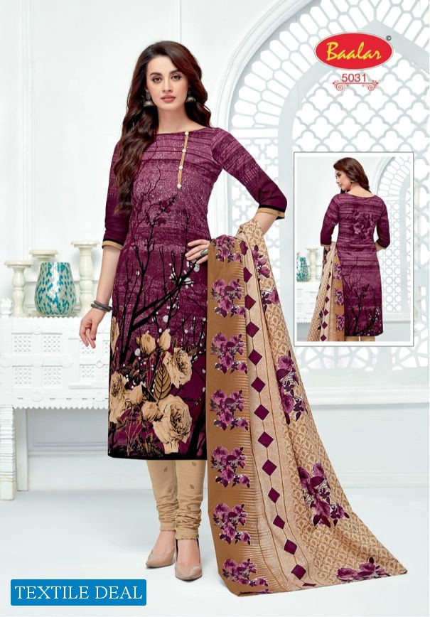 Baalar Zaara Vol-5 Wholesale Un Stitched Dress Material