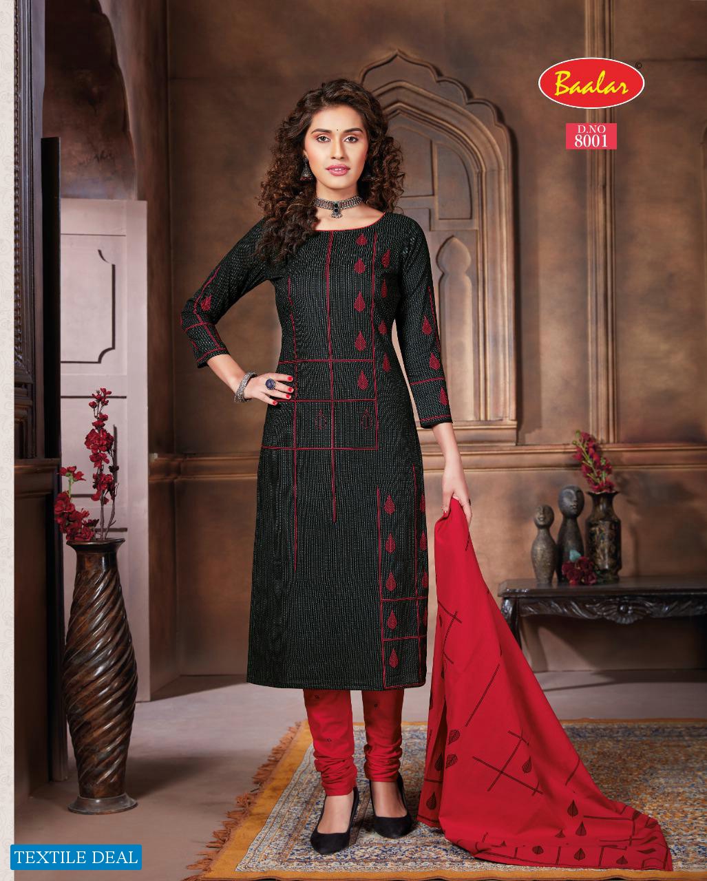 Baalar Zaara Vol-8 Wholesale Un Stitched Dress Material