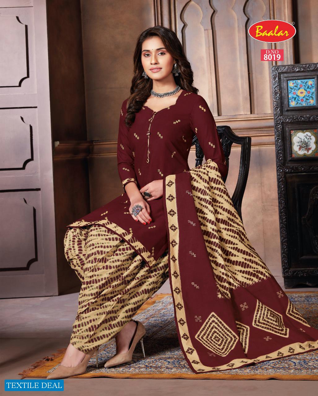 Baalar Zaara Vol-8 Wholesale Un Stitched Dress Material