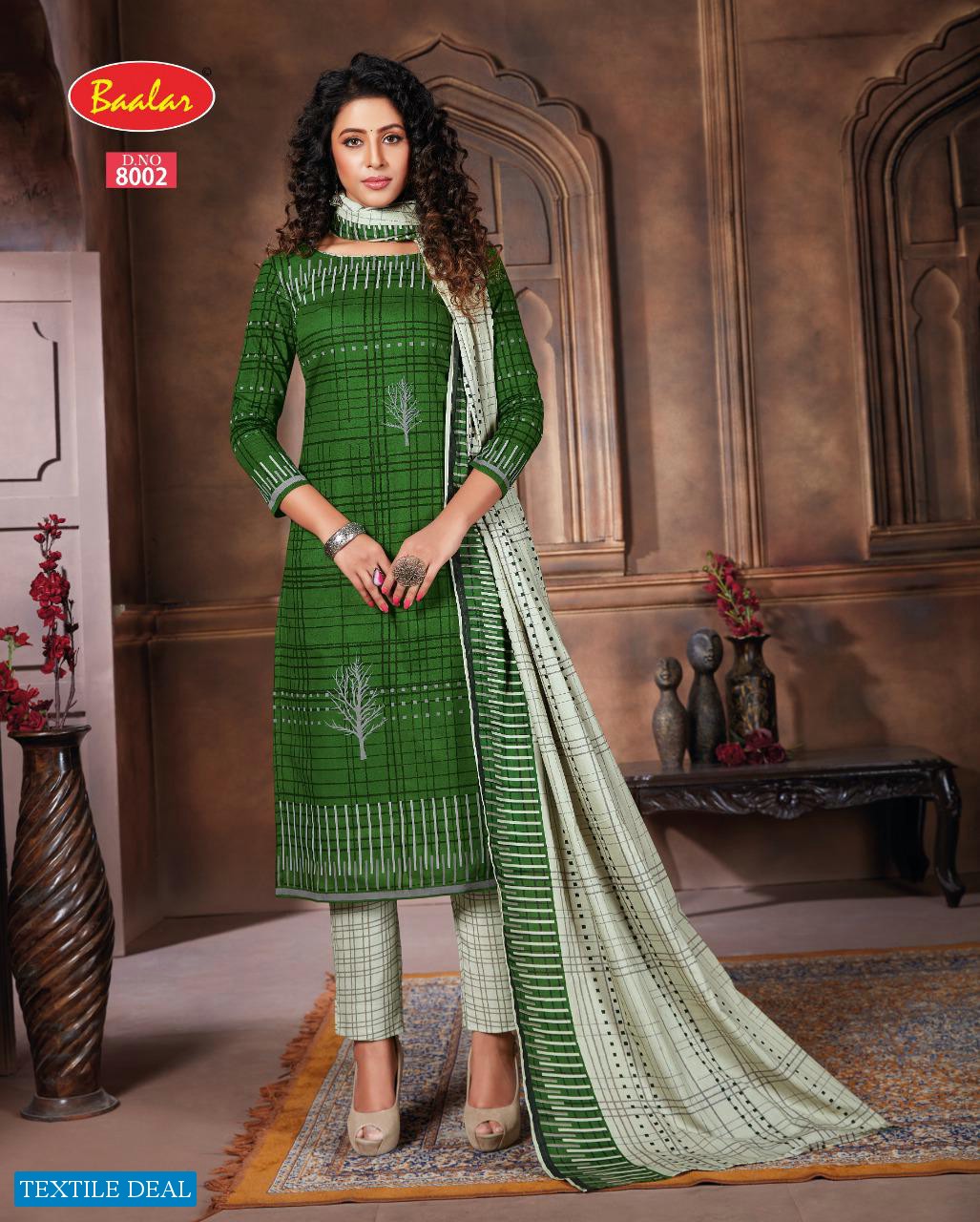 Baalar Zaara Vol-8 Wholesale Un Stitched Dress Material