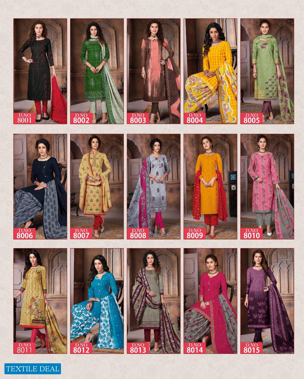 Baalar Zaara Vol-8 Wholesale Un Stitched Dress Material