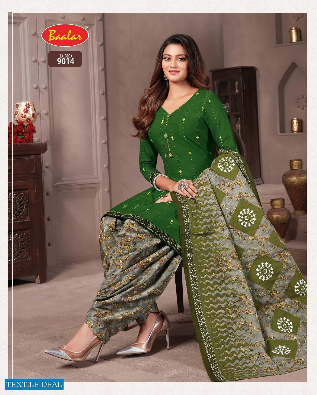 Baalar Zaara Vol-9 Wholesale Un Stitched Dress Material