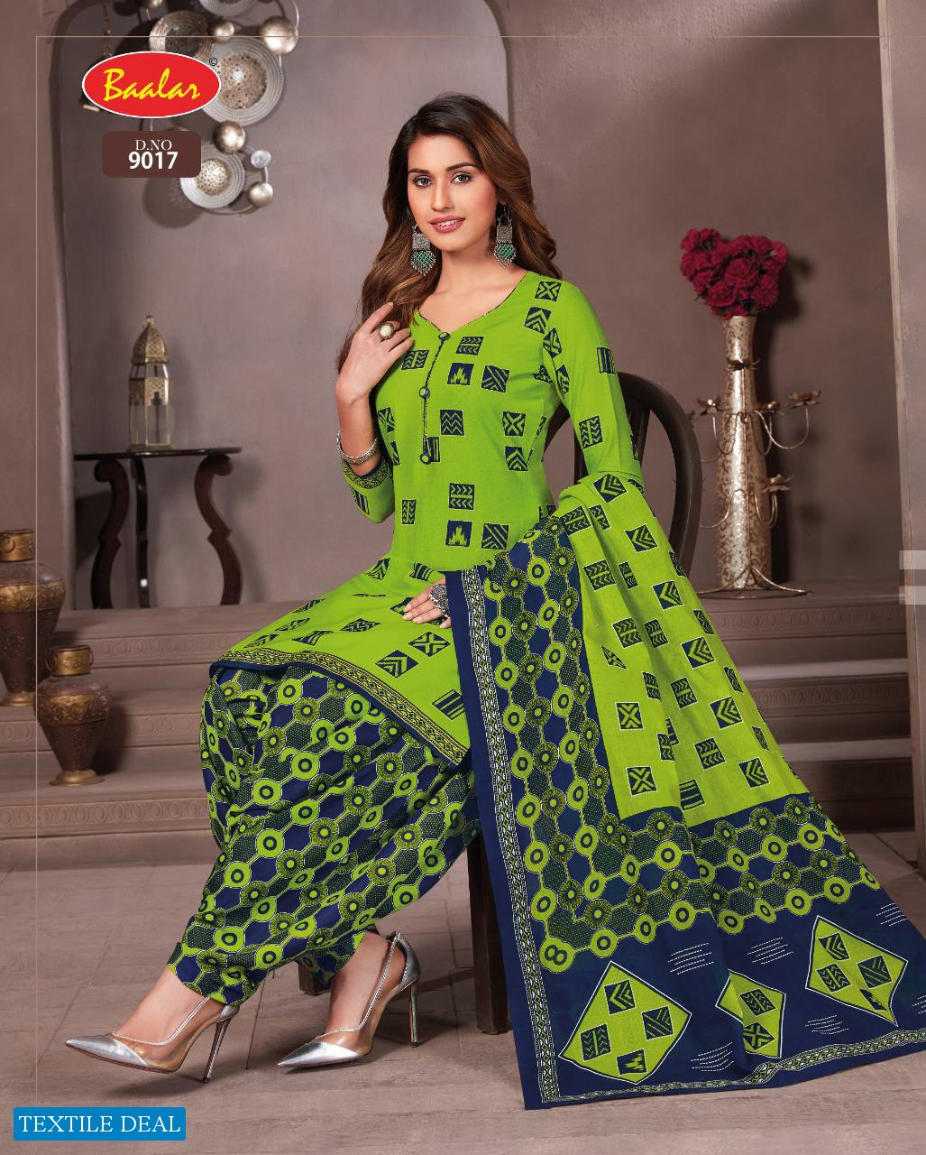 Baalar Zaara Vol-9 Wholesale Un Stitched Dress Material